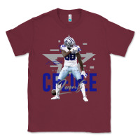 Burgundy ceedee lamb Classic Tee - FloraArt
