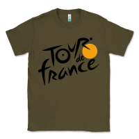 Army Green tour de france cycling Classic Tee - ArtMosaic