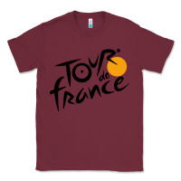 Burgundy tour de france cycling Classic Tee - ArtMosaic