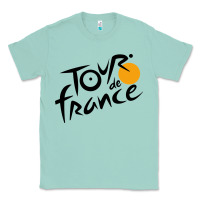 Seafoam tour de france cycling Classic Tee - ArtMosaic