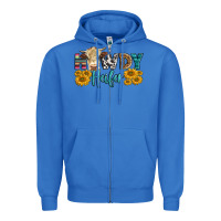True Royal Western Howdy Heifer With Simmental Cow Zipper Hoodie - LillyAllenDesigns