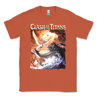 Copper Clash of the Titans (Transparent) Classic Tee - ArtMosaic