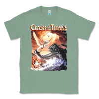 Sage Clash of the Titans (Transparent) Classic Tee - ArtMosaic
