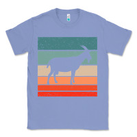 Colony Blue goat goats retro style vintage 140 goat lover Classic Tee - ArtMosaic