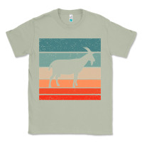 Matcha goat goats retro style vintage 140 goat lover Classic Tee - ArtMosaic