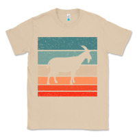 Mushroom goat goats retro style vintage 140 goat lover Classic Tee - ArtMosaic