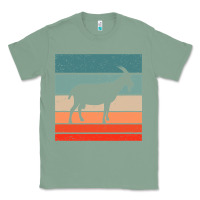 Sage goat goats retro style vintage 140 goat lover Classic Tee - ArtMosaic