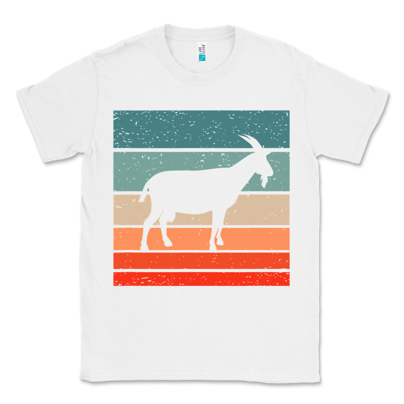 Goat Goats Retro Style Vintage 140 Goat Lover Classic Tee by ArtMosaic | Teevron