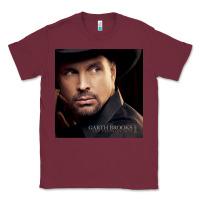 Burgundy Garth Brooks The ultimate hits Classic Tee - ArtMosaic