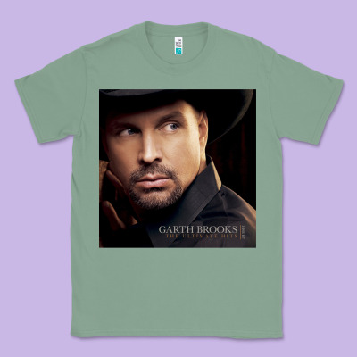 Garth Brooks The Ultimate Hits Classic Tee Designed By Artmosaic
