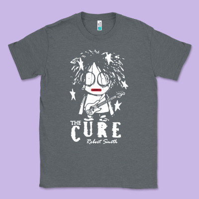 Limited Edition The-cure-robert-smith Classic Tee Designed By Artmosaic