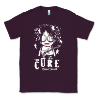 Plum Limited Edition The-Cure-Robert-Smith Classic Tee - ArtMosaic