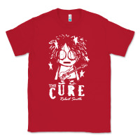 Red Limited Edition The-Cure-Robert-Smith Classic Tee - ArtMosaic