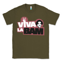 Army Green viva la bam Classic Tee - ArtMosaic