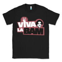 Black viva la bam Classic Tee - ArtMosaic