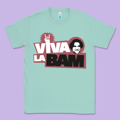 Viva La Bam Classic Tee Designed By Artmosaic