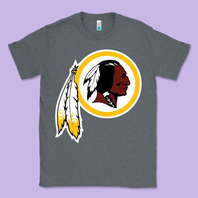 The Indian Red Skins Clasic Classic Tee Designed By Artmosaic