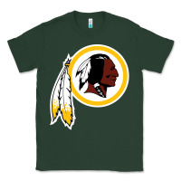 Sports Green the indian red skins clasic Classic Tee - ArtMosaic