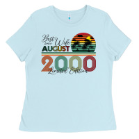 Baby Blue Best Wife Since August 2000 Limited Edition Ladies Tee - Bettercallsaul