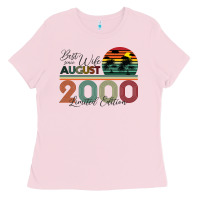 Bubblegum Pink Best Wife Since August 2000 Limited Edition Ladies Tee - Bettercallsaul