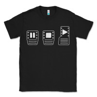 Black save manual pedal diagram stick shift car lover t shirt Classic Tee - ArtMosaic