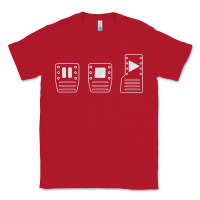 Red save manual pedal diagram stick shift car lover t shirt Classic Tee - ArtMosaic