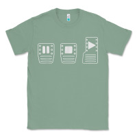Sage save manual pedal diagram stick shift car lover t shirt Classic Tee - ArtMosaic