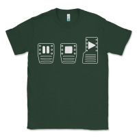 Sports Green save manual pedal diagram stick shift car lover t shirt Classic Tee - ArtMosaic
