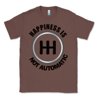 Chestnut Happiness is Not Automatic..Save the manuals.. 3 Pedals Cars Lovers gi Classic Tee - ArtMosaic