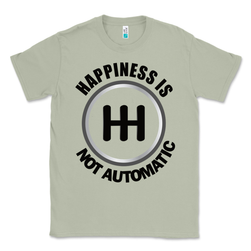 Happiness Is Not Automatic..save The Manuals.. 3 Pedals Cars Lovers Gi Classic Tee by ArtMosaic | Teevron
