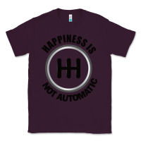 Plum Happiness is Not Automatic..Save the manuals.. 3 Pedals Cars Lovers gi Classic Tee - ArtMosaic
