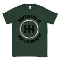 Sports Green Happiness is Not Automatic..Save the manuals.. 3 Pedals Cars Lovers gi Classic Tee - ArtMosaic
