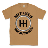 Toasted Coconut Happiness is Not Automatic..Save the manuals.. 3 Pedals Cars Lovers gi Classic Tee - ArtMosaic