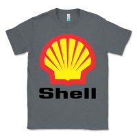 Charcoal Heather Copy of shell gasoline Classic Tee - ArtMosaic