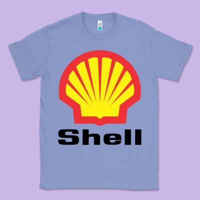 Copy Of Shell Gasoline Classic Tee Designed By Artmosaic