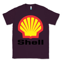 Plum Copy of shell gasoline Classic Tee - ArtMosaic