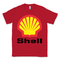 Red Copy of shell gasoline Classic Tee - ArtMosaic