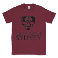 Burgundy The University of Sydney Classic Tee - ArtMosaic