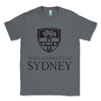 Charcoal Heather The University of Sydney Classic Tee - ArtMosaic