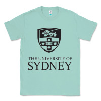Seafoam The University of Sydney Classic Tee - ArtMosaic