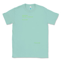 The Matrix Everything Has A Beginning Green Font Classic Tee | Teevron