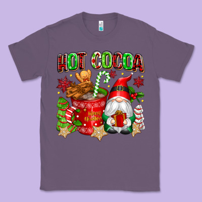 Hot Cocoa Classic Tee Designed By Texasbilliewilder