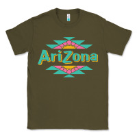 Army Green arizona tea Classic Tee - ArtMosaic