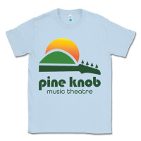 Dusty Blue pine knob music theatre Classic Tee - ArtMosaic