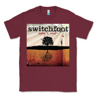 Burgundy Switchfoot nothing is sound Classic Tee - ArtMosaic