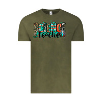 Vintage Olive science teacher Vintage Tee - RanaPortraitStore