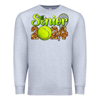 Heather Grey tennis senior 2024 Premium Sweatshirt - BarkalooDesign