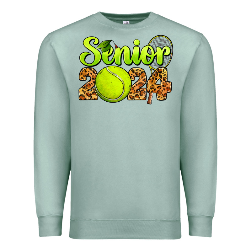Tennis Senior 2024 Premium Sweatshirt by BarkalooDesign | Teevron