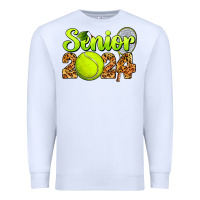 White tennis senior 2024 Premium Sweatshirt - BarkalooDesign