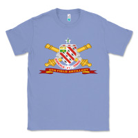 Colony Blue 8th field artillery w br   ribbon 8th field artillery w br ribbon Classic Tee - ArtMosaic
